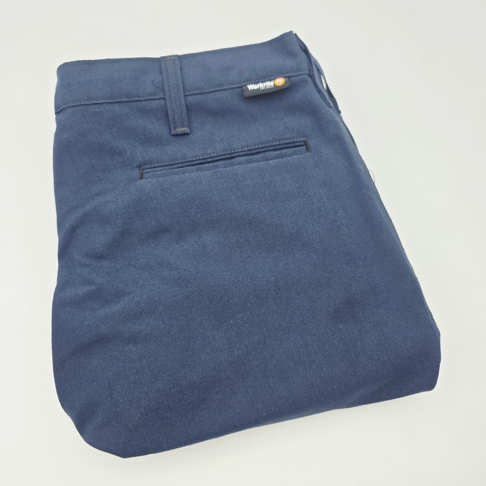 Workrite FR Pants Navy Blue 36 (Fit 34X31) Nomex Aramid Arc Rating 7.0 ATPV